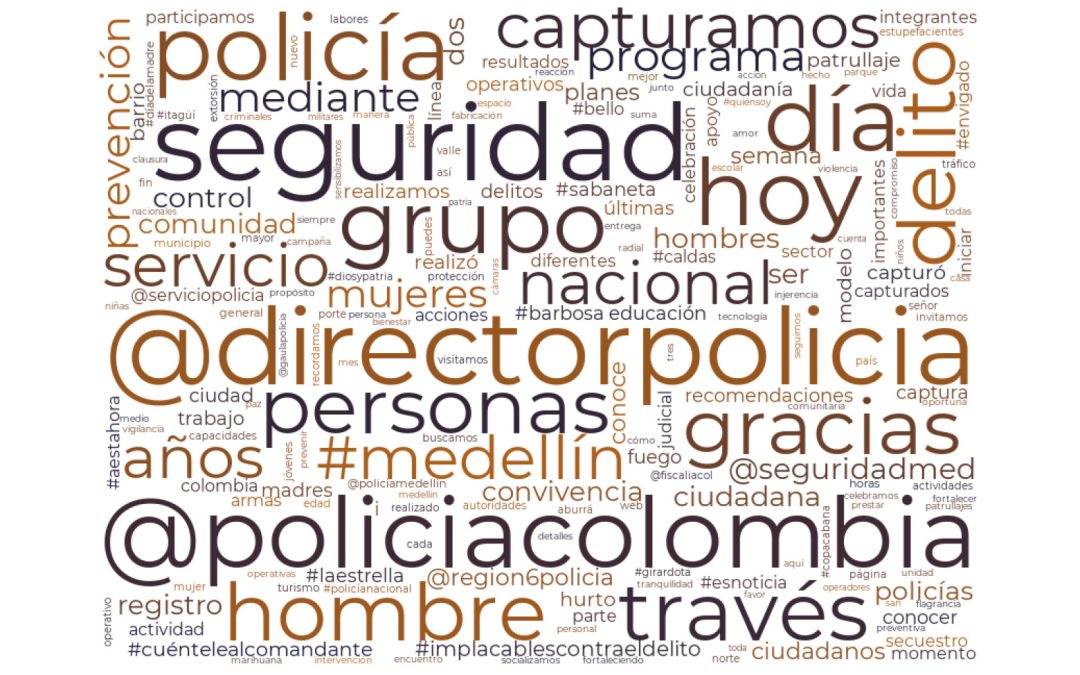 Análisis del discurso tuitero – Policía de Colombia – Mayo 2023